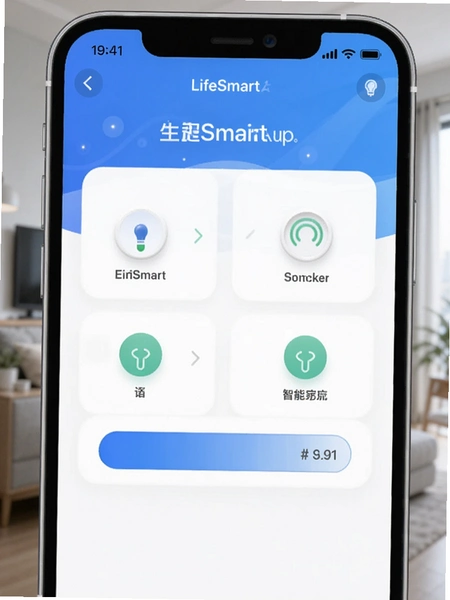 LifeSmart�������ܼҾ�App�豸���ƽ���Ԥ��ͼ