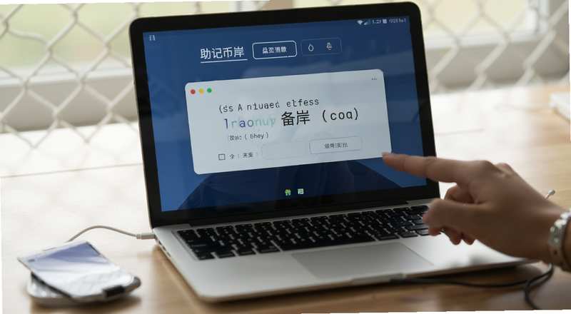 助记词币岸新手备份场景图