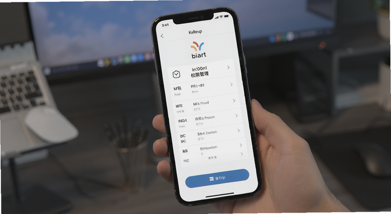 钱包bi安应用权限管理界面预览图