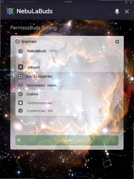 NebulaBudsȨ�޹������ý����ͼ