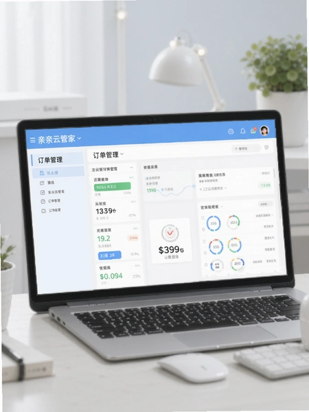 亲亲云管家订单管理界面