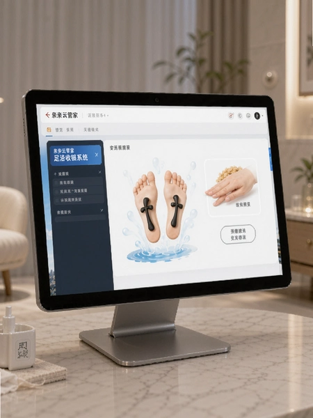 亲亲云管家足浴收银系统安装界面预览图