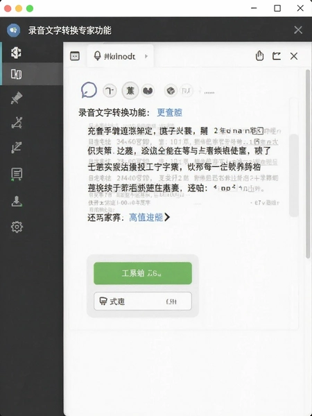录音文字转换专家功能界面截图