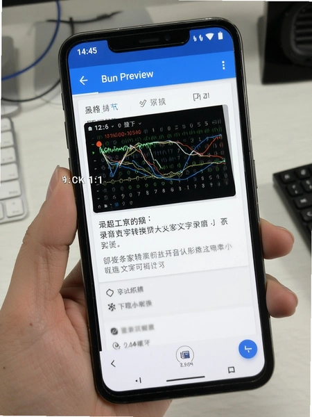 录音文字转换专家在安卓手机上的运行界面预览图