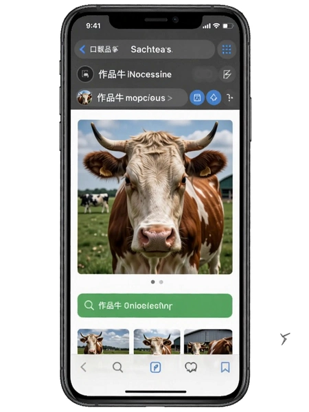 作品牛网页分享链接在手机端展示效果图