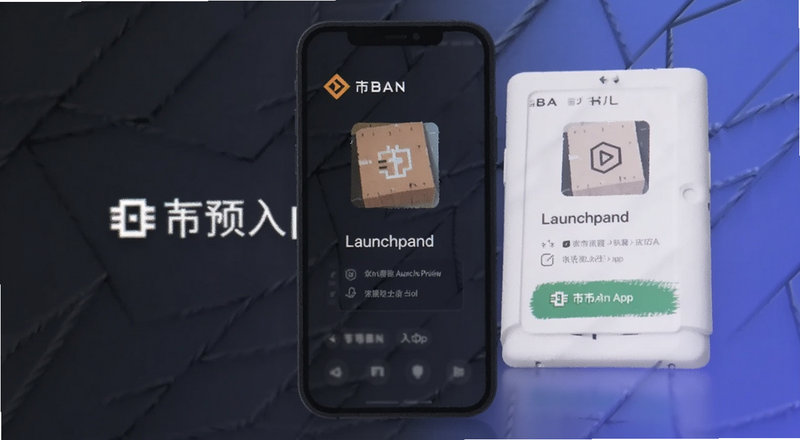 币安官方App Launchpad入口预览图