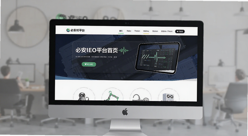 必安IEO平台首页界面预览图