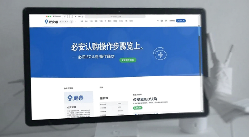 必安IEO认购页面操作步骤预览图