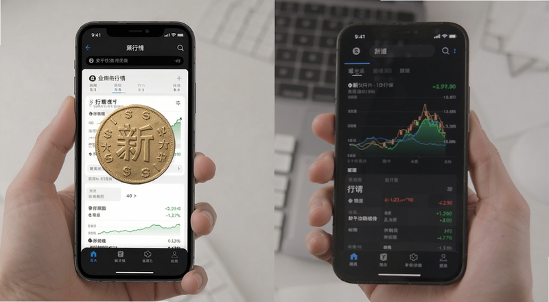 新币币a手机端行情页面预览图