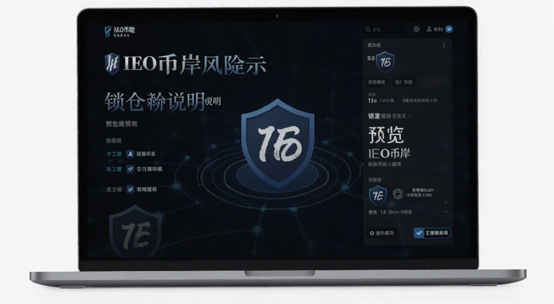 IEO币岸风险提示与锁仓说明预览图