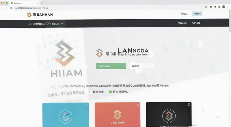 币安Launchpad页面截图预览图