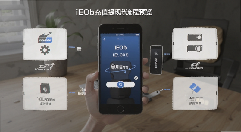 IEOb安充值提现流程示意图预览图