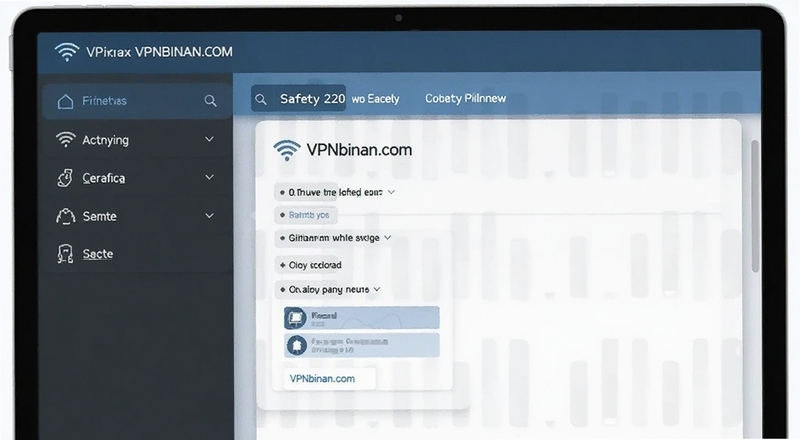 VPNbinan.com安全设置选项界面预览图