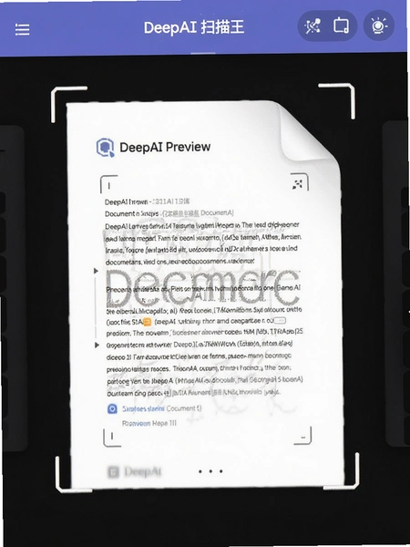 DeepAIɨ�����ĵ�ɨ�����Ԥ��ͼ