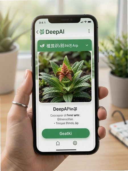 DeepAIɨ����ֲ��ʶ����չʾͼ