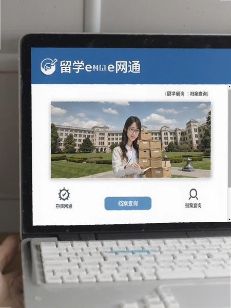 留学e网通 档案查询界面