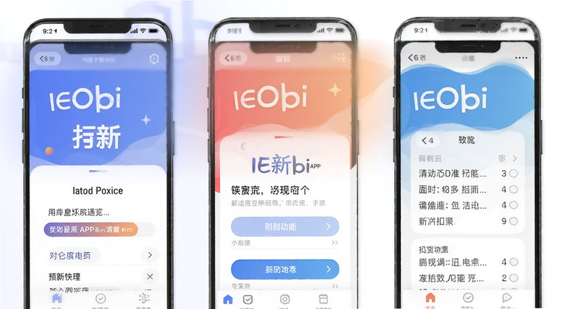 IEObi��APP���¹��ܽ���Ԥ��ͼ