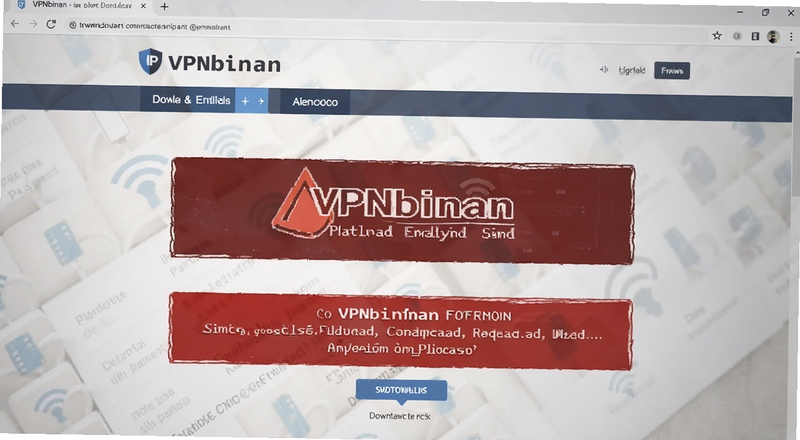 VPNbinan����ҳ�������ʾͼ