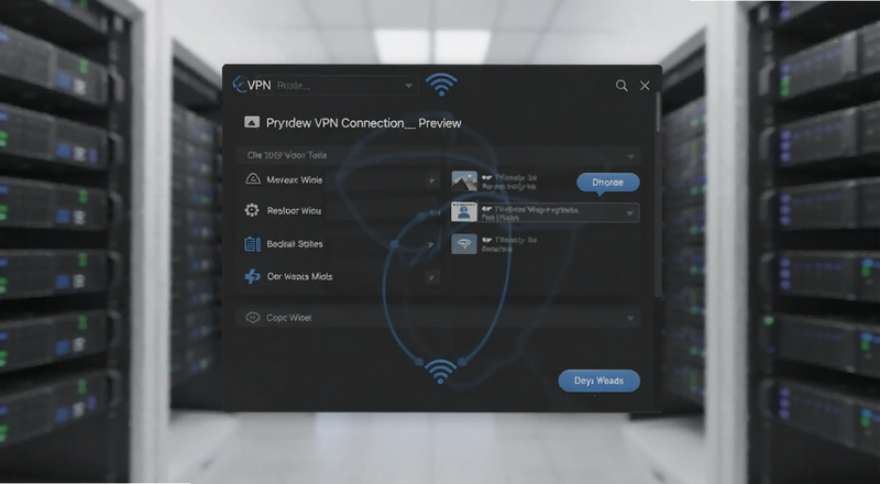 VPN���ӽڵ�ѡ�����Ԥ��ͼ