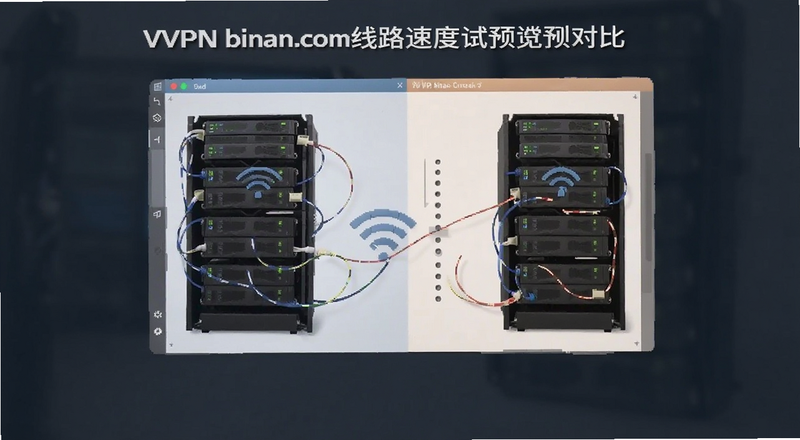 VPN binan.com��·�ٶȲ��ԶԱ�Ԥ��ͼ