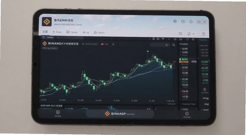 币安App行情交易界面操作预览图