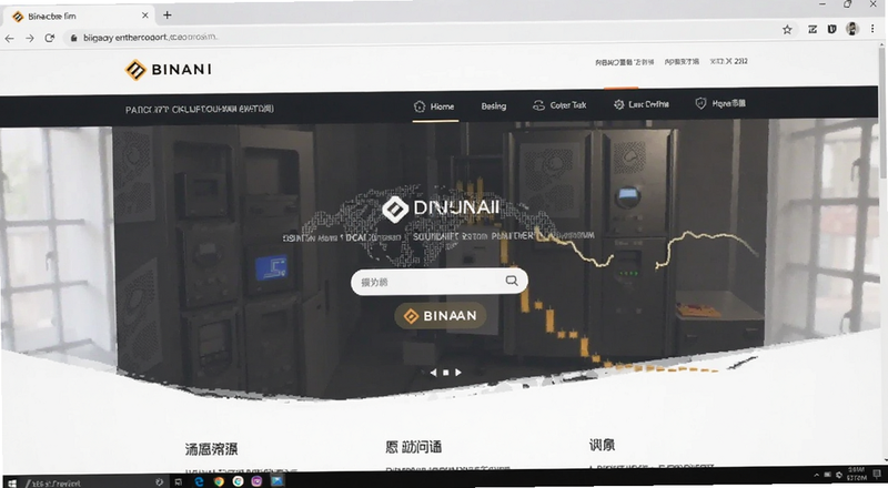 币安官网首页访问界面预览图