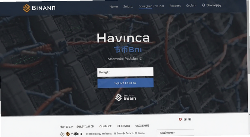 币安官网首页登录界面预览图