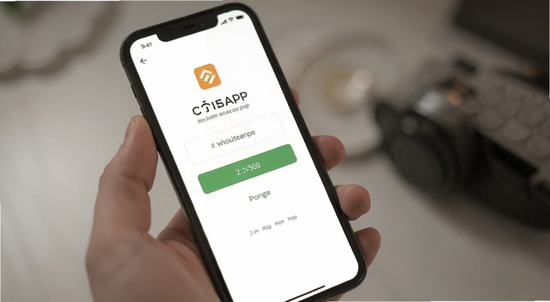 手机端币安App登录页面预览图