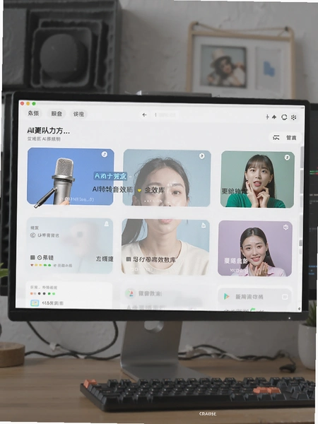 文字转语音AI配音音效库界面