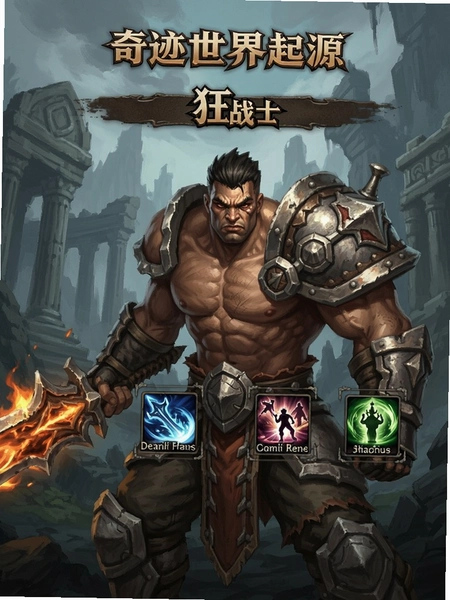 奇迹世界起源 狂战士 技能界面