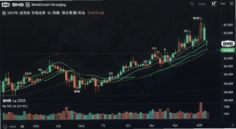 BNB币2025年价格走势K线图预览图