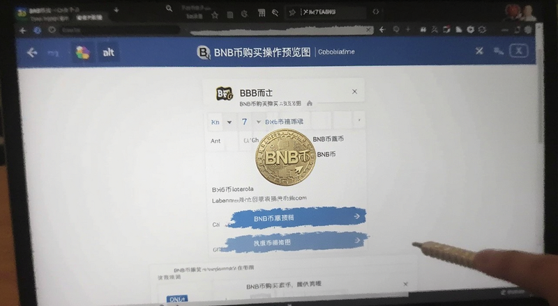 BNB币购买流程界面展示|alt=