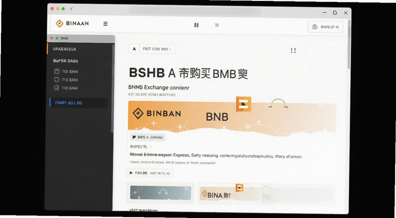 币安交易所BNB购买界面预览图