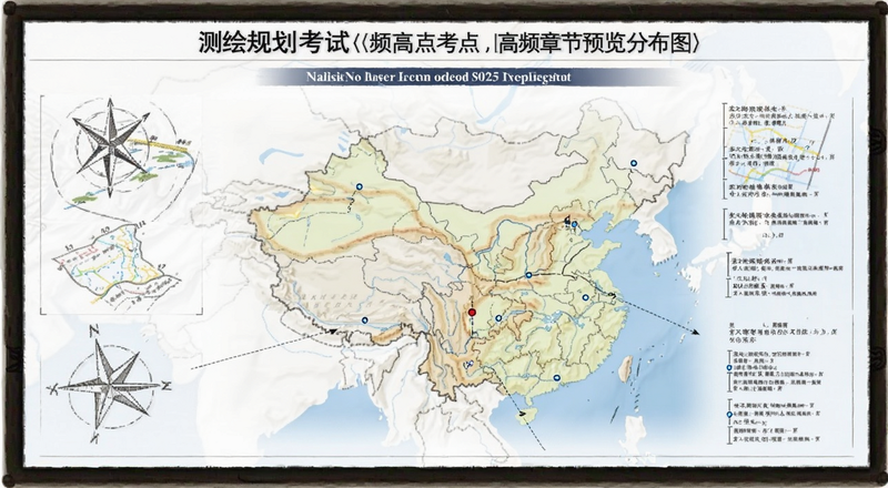 测绘规划考试高频考点章节分布预览图