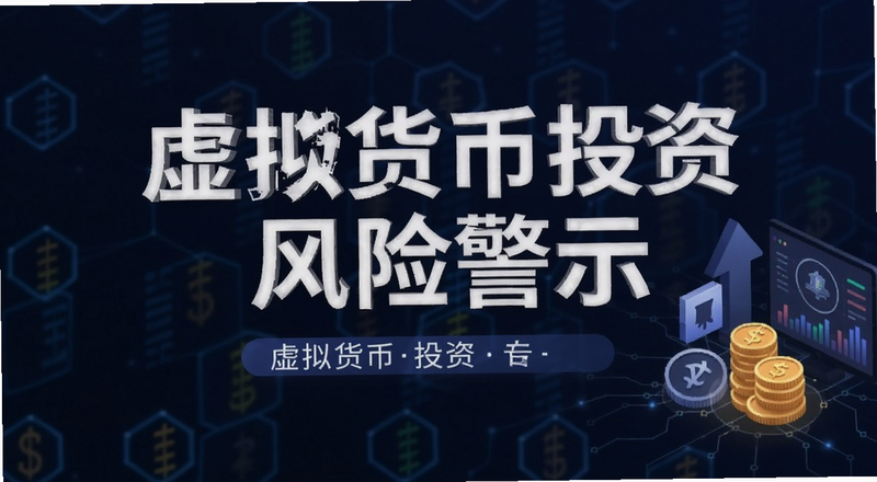 虚拟货币投资风险警示宣传图预览图