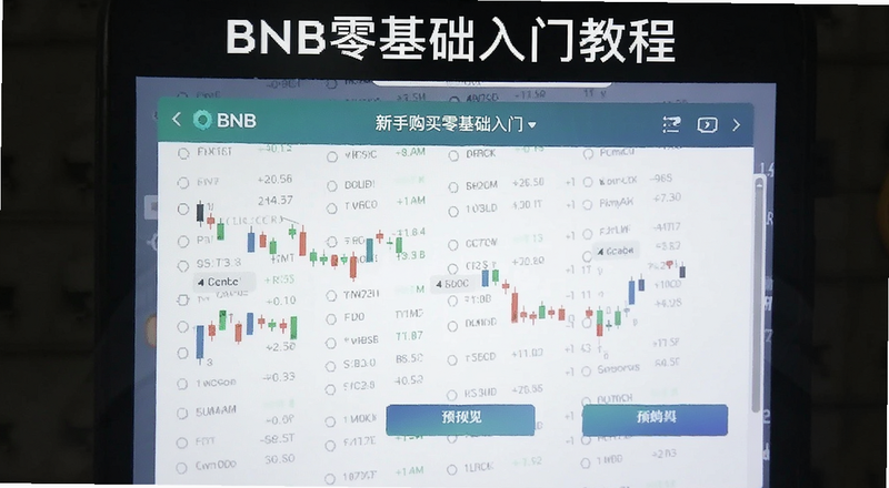 BNB零基础入门教程新手购买交易界面预览图