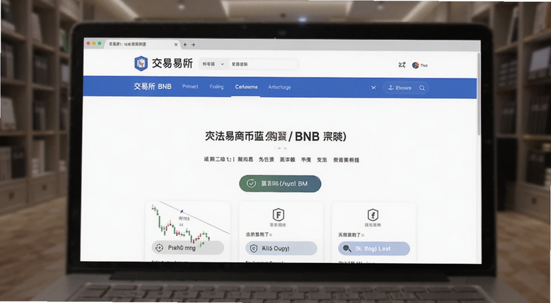 交易所法币购买BNB页面预览图