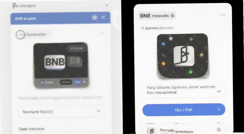 BNB钱包界面预览图