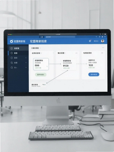 宏盟商家版线索分配界面预览图