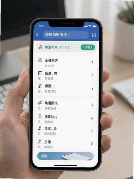 宏盟商家版线索跟进列表手机预览图