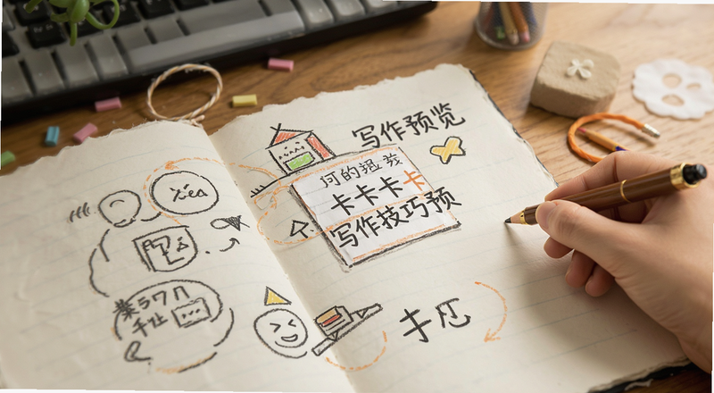 作文手卡卡卡写作技巧预览图