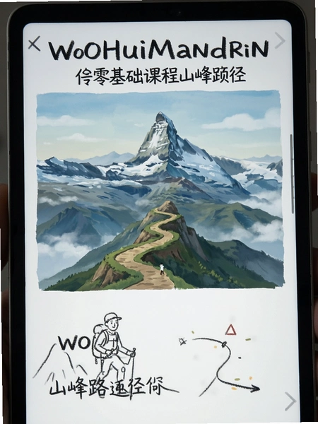 WoHuiMandarin������γ�ɽ��·��Ԥ��ͼ