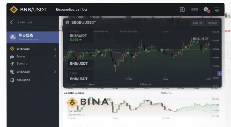 �Ұ��ֻ�����BNB/USDT��������Ԥ��ͼ