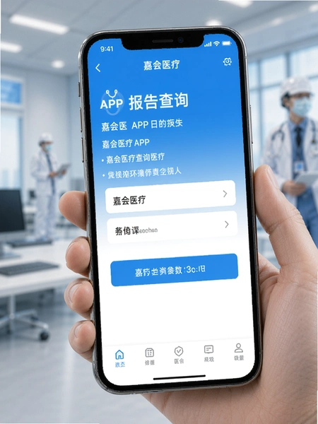 �λ�ҽ��APP�����ѯҳ��չʾͼ