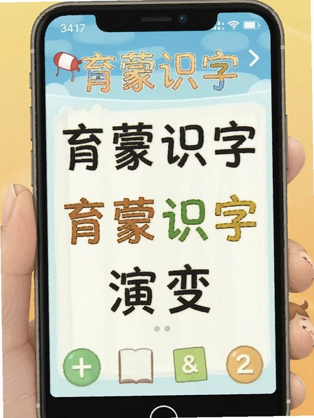 育蒙识字汉字演变界面截图