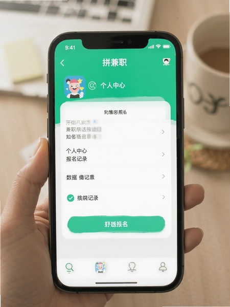 ƴ��ְApp�������ı�����¼ҳ��