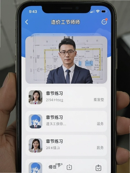 造价工程师考试APP章节练习界面截图