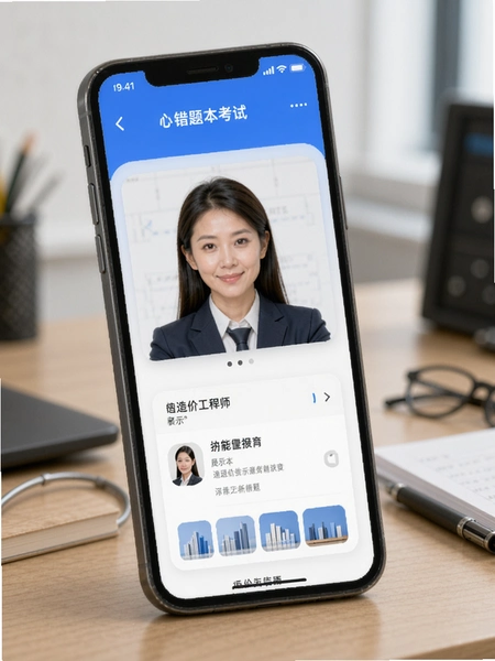 造价工程师考试APP错题本功能展示图