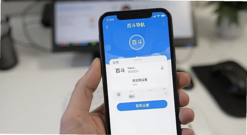 百斗导航手机定位权限设置界面预览图