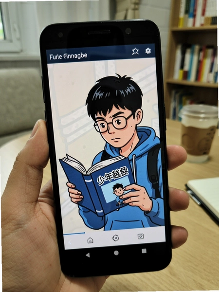 少年越读在安卓手机上的运行界面